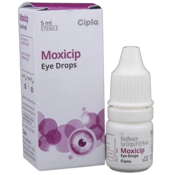 moxicip eye drops 5 ml